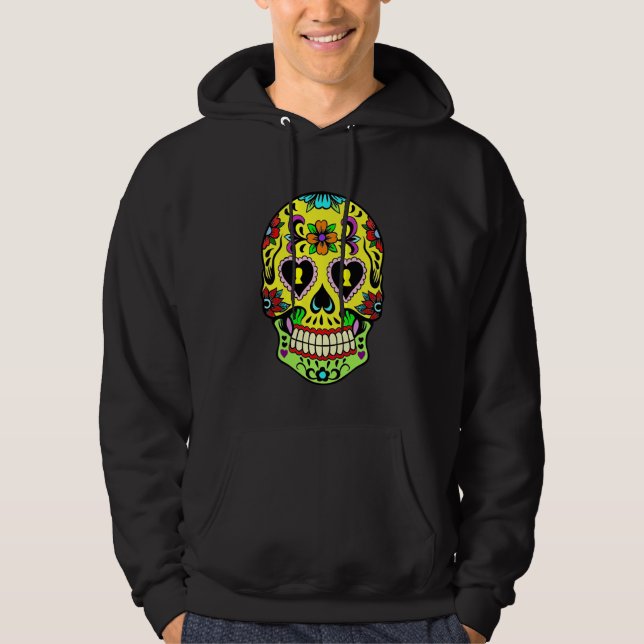 Sudadera Día de la Calavera del Azúcar Muerto (Anverso)