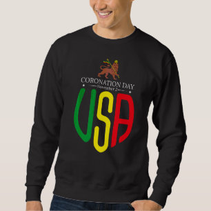 Sudadera Día de la Coronación 2 de noviembre Día Santo Regg