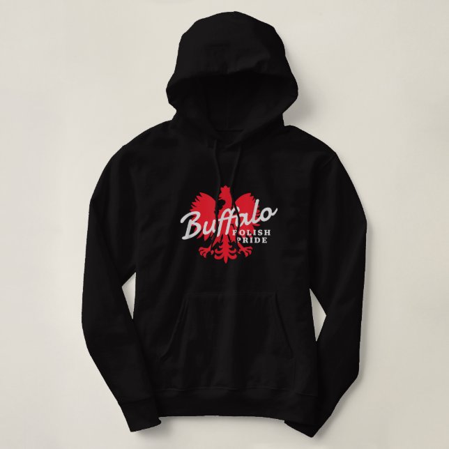 Sudadera Día de la Dinastía de Búfalo Día del Orgullo Polac (Diseño del anverso)