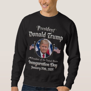 Sudadera Día de la Inauguración de Trump 2025 47º president