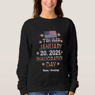 Sudadera Día de la Inauguración de Trump, 20 de enero de 20