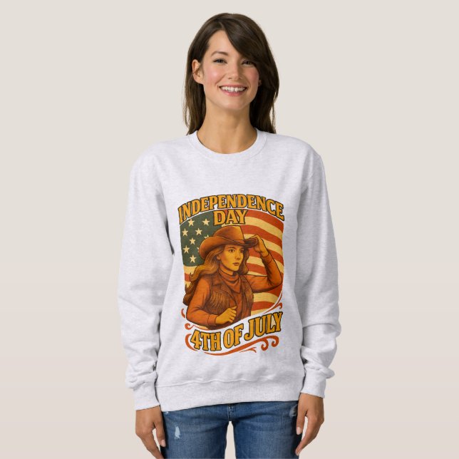 Sudadera Día de la Independencia (Anverso completo)