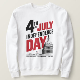 Sudadera Día de la Independencia 250 Aniversario 4 de Julio