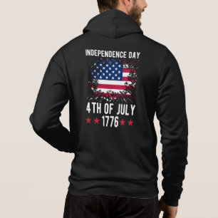 Sudadera Día de la Independencia 4 de Julio 1776-68925 Suda