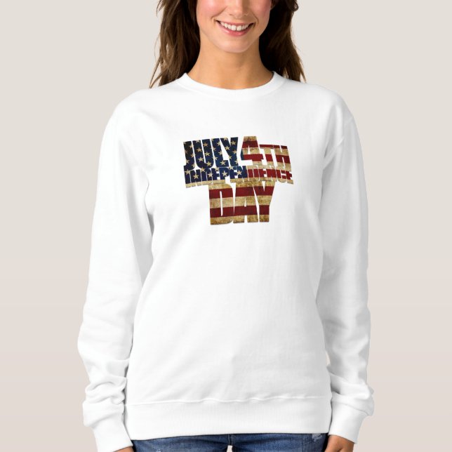 Sudadera Día de la Independencia del 4 de julio 002 (Anverso)