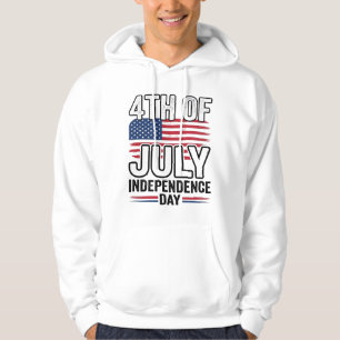 Sudadera Día de la Independencia del 4 de Julio Diseño de c