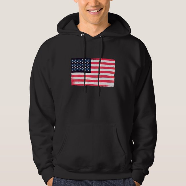 Sudadera Día de la Independencia Gráfica Estadounidense 1 (Anverso)