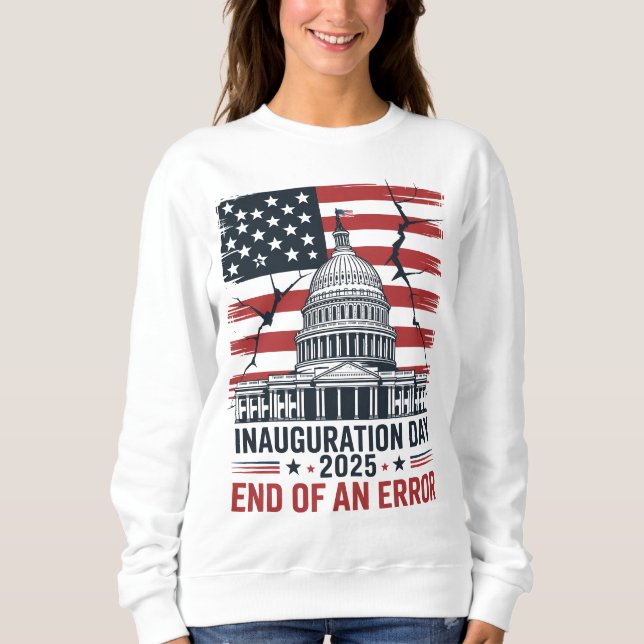 Sudadera Día de la Investidura 2025 Fin de un Error (Anverso)