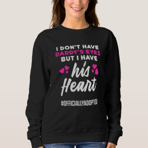 Sudadera Día de la Invitación de Adopción Familia del Coraz