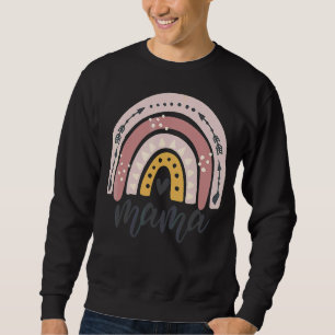 Sudadera Día de la Madre Boho Arcoiris mamá mamá mamá mamá