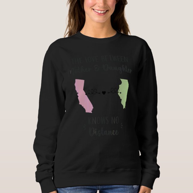 Sudadera Día de la Madre de California en Illinois desde Da (Anverso)