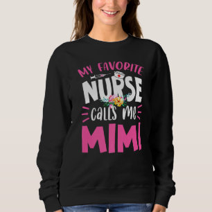 Sudadera Día de la Madre De enfermería Mi Enfermera Favorit