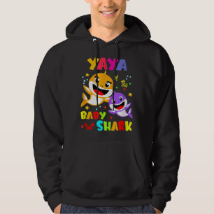Sudadera Día de la madre de la familia del tiburón Yaya Sha