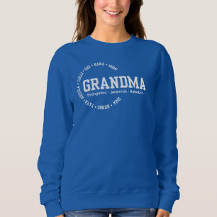 Sudadera Día de la Madre de la GRANDMA Nana Mimi Gigi