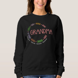 Sudadera Día de la Madre de la GRANDMA Nana Mimi Gigi
