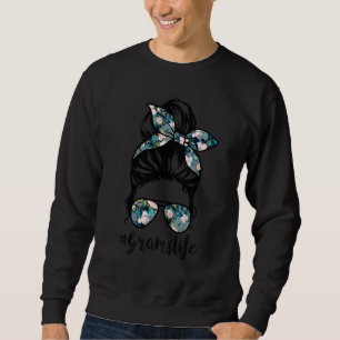 Sudadera Día de la Madre de las Mujeres con pimiento de pel
