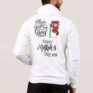 Sudadera Día de la madre de panda roja 2024.