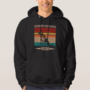 Sudadera Día de la madre de pastora alemana retro vintage