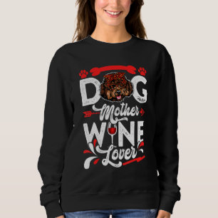 Sudadera Día de la madre de perro caniche 1