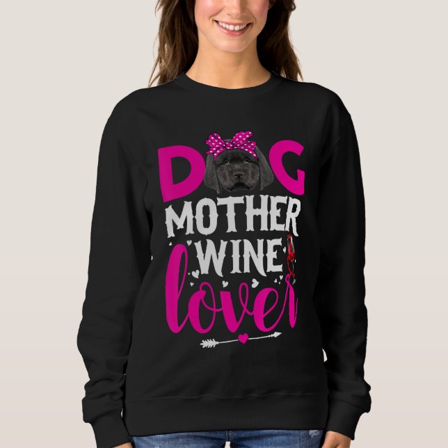 Sudadera Día de la madre de perro de Terranova (Anverso)