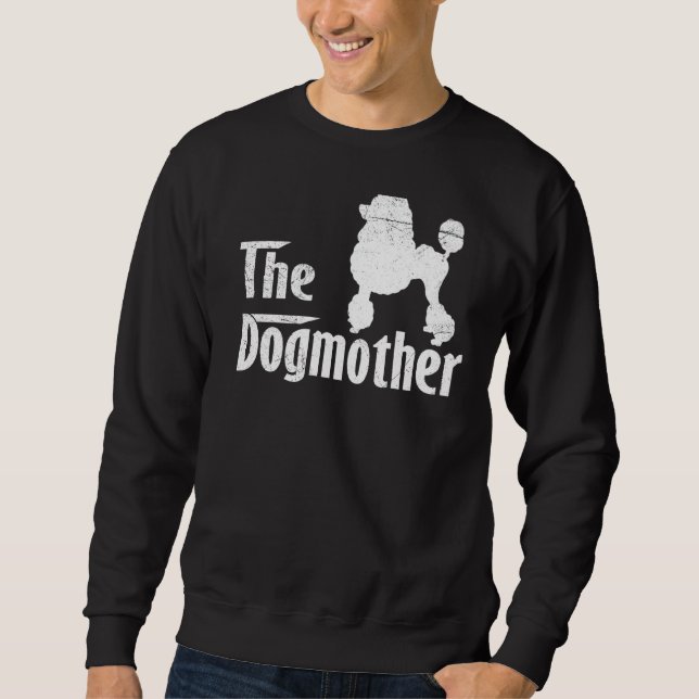 Sudadera Día de la madre del perro caniche (Anverso)