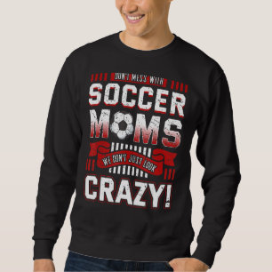 Sudadera Día de la madre deportiva del equipo de fútbol