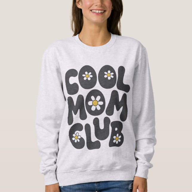 Sudadera Día de la madre en el club de mamás de Guay (Anverso)