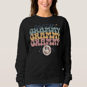 Sudadera Día de la Madre Grammy Grammy de Fútbol Retro Vint