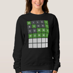 Sudadera Día de la Madre Nueva Madre del Juego de adivinanz