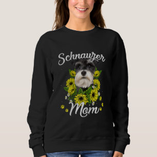 Sudadera Día de la Madre Perro Mujer Regalo de girasol Schn