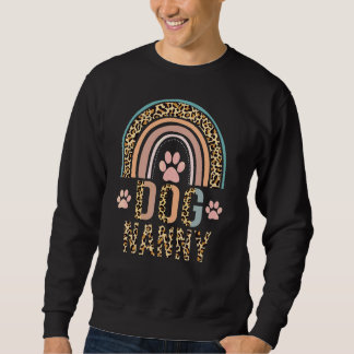 Sudadera Día de la Madre Rainbow Leopard Perro Paw Perra Na