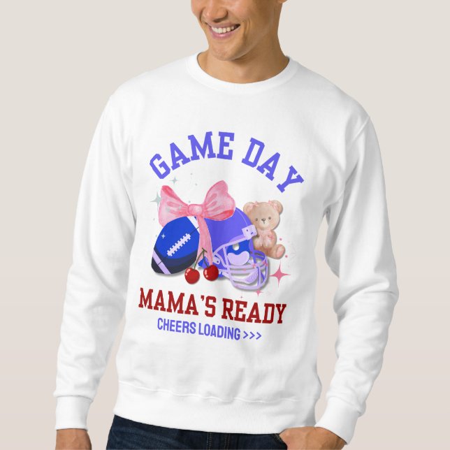 SUDADERA DÍA DE LA MAMÁ, EL DÍA DE LA MAMÁ (Anverso)