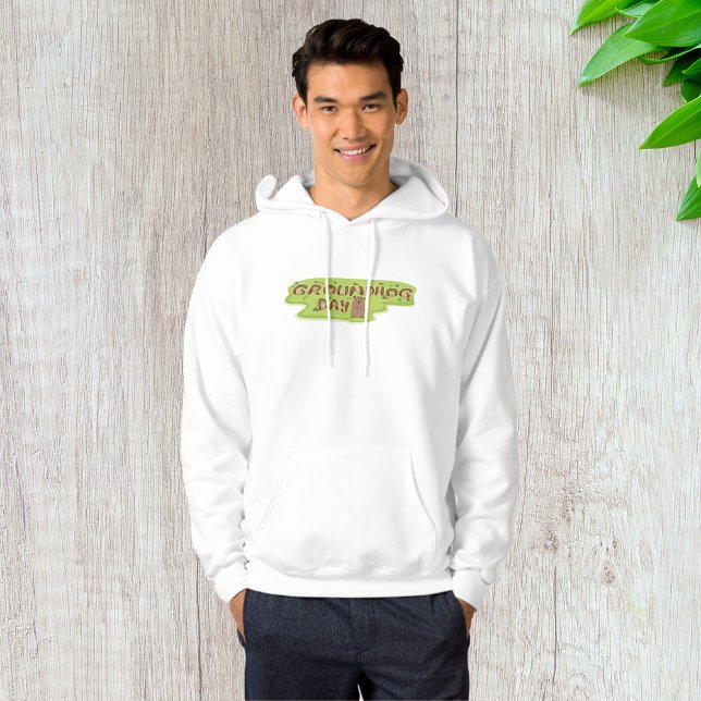 Sudadera Día de la Marmota Letra de Madera (Subido por el creador)