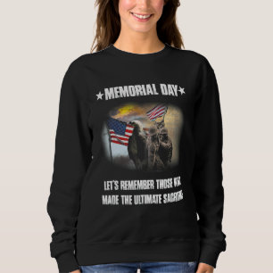 Sudadera Día de la Memoria Recordemos A Los Que Hicieron El