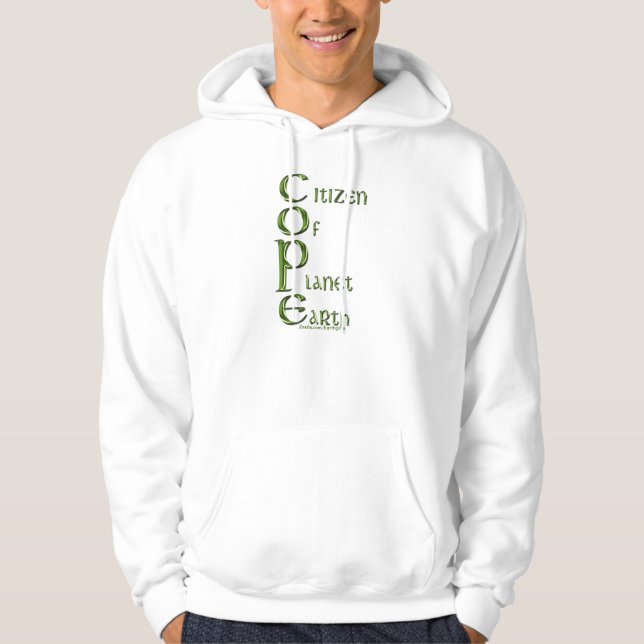 Sudadera DÍA DE LA TIERRA Ciudadano del Planeta Tierra COPA (Anverso)
