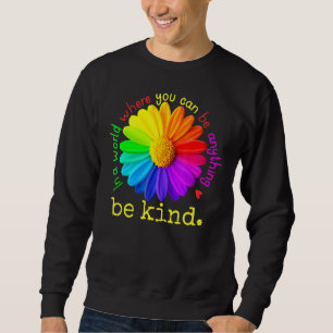 Sudadera Día De La Unidad En Un Mundo Donde Se Puede Ser Cu