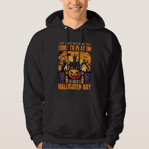 Sudadera Día de las Brujas Duendes Fantasmas Ven a Jugar Oc