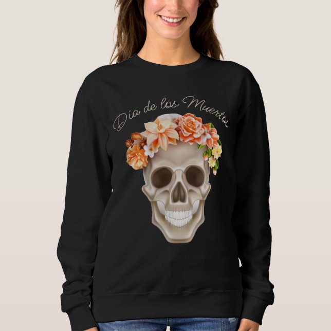 Sudadera Día de los Adorables de las Flores de Calavara (Anverso)