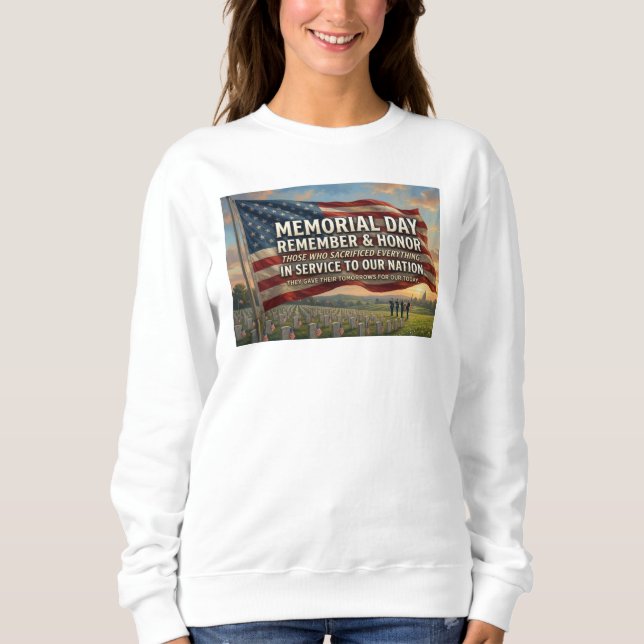 Sudadera Día de los Caídos   (Anverso)