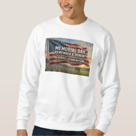 Sudadera Día de los Caídos  