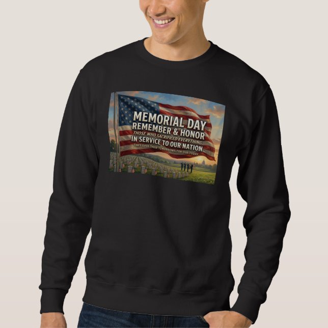 Sudadera Día de los Caídos   (Anverso)