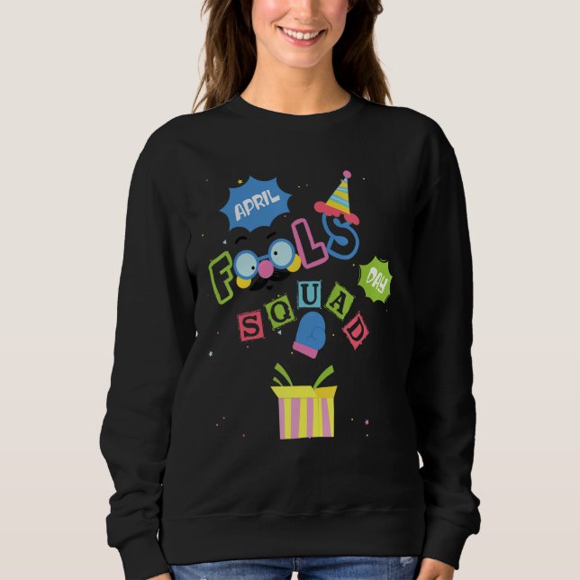 Sudadera Día de los Inocentes Divertido Frase de bromas de  (Anverso)
