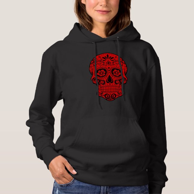 Sudadera Dia De Los Muertos   Day Of Dead Halloween (Anverso)