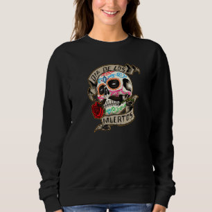 Sudadera Día De Los Muertos Día De Calavera Del Azúcar Muer