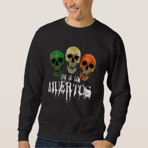 Sudadera Día De Los Muertos Para Los Mexicanos Halloween Di