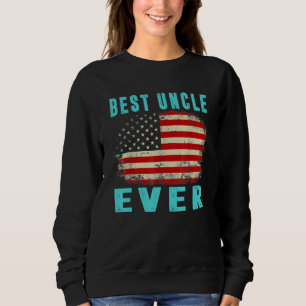 Sudadera Día de los Padres de la Bandera Americana del Mejo