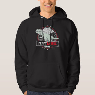 Sudadera Día de los Padres De Peppysaurus Rex Para Hombres 
