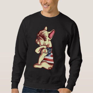 Sudadera Día de los Padres en el Bulldog francés Tattoo I L