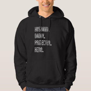 Sudadera Día de los padres - Esposo Papi Protector Hero 3
