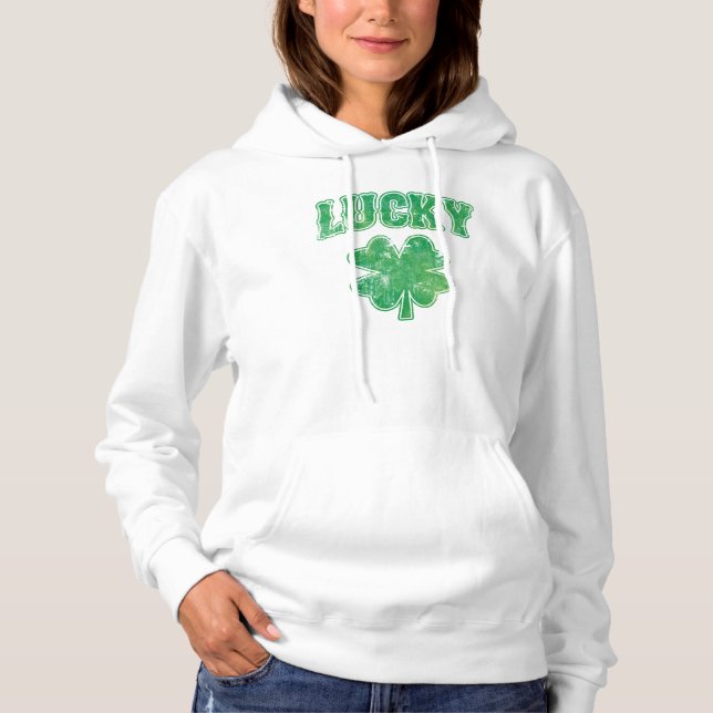 Sudadera Día de los Patrocinadores Irlandés Lucky (Anverso)